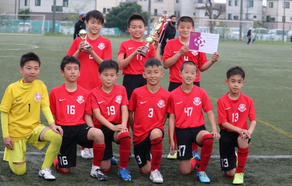 与野西北招待U-12スプリング杯：準優勝