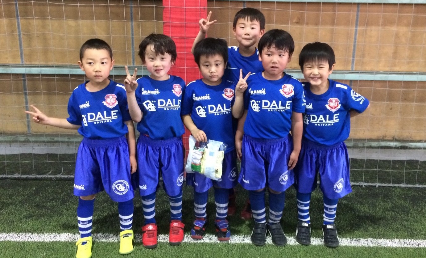 4/29（日）U-6スクール生がチャレンジカップに出場しました！