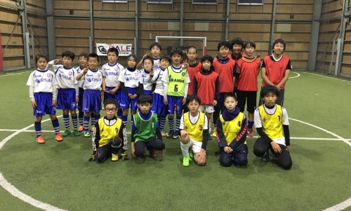 11月23日U-12交流戦集合写真