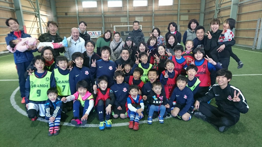 U-12初蹴り親子サッカー開催しました！