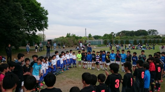 5/3（祝）サッカーU-12・U-15/初のフルピッチゲーム！