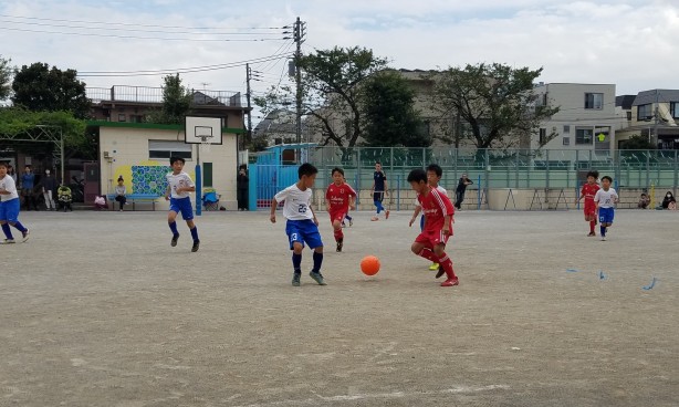 10/16(日)サッカーU-12（小4以下）トレーニングマッチレポート