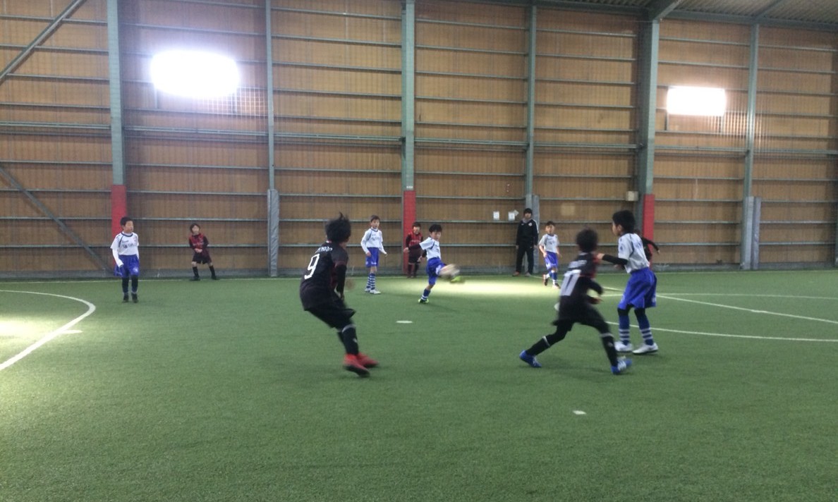 1/20(日)サッカースクール交流戦を開催しました！