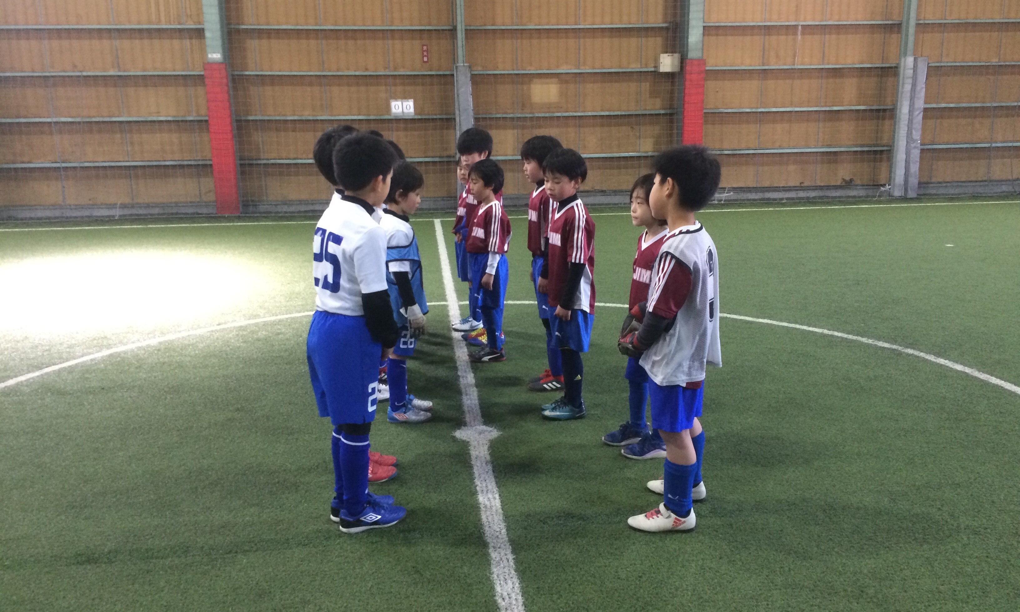 1/27（日）U-8（小1.2）大会/トレーニングマッチ結果