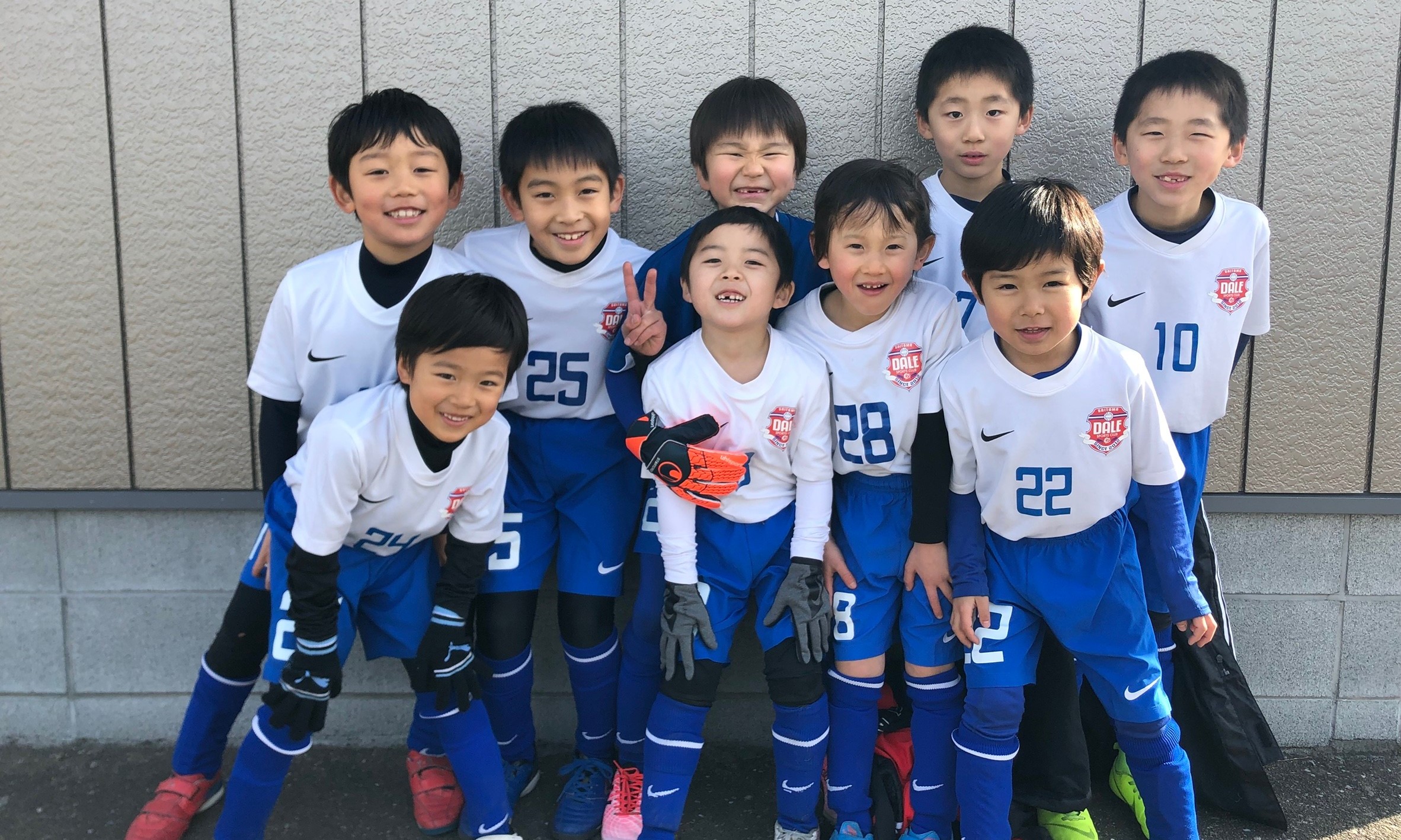 2/10（日）サッカーU-8チーム（小1メンバー）大会優勝しました！