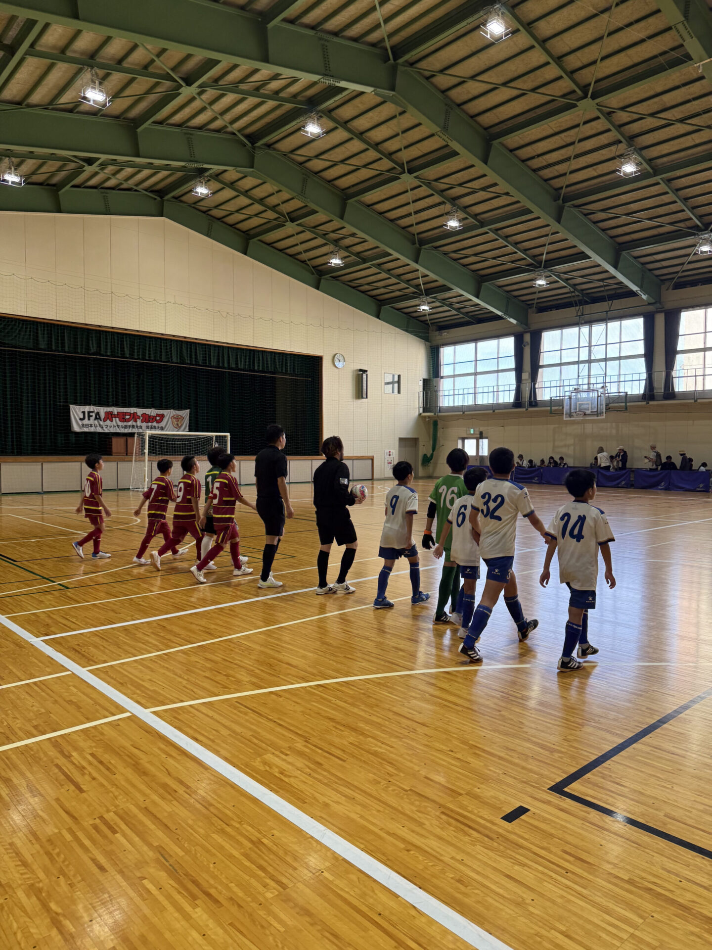 JFAバーモントカップ全日本U-12フットサル選手権埼玉県大会 予選リーグ 試合結果