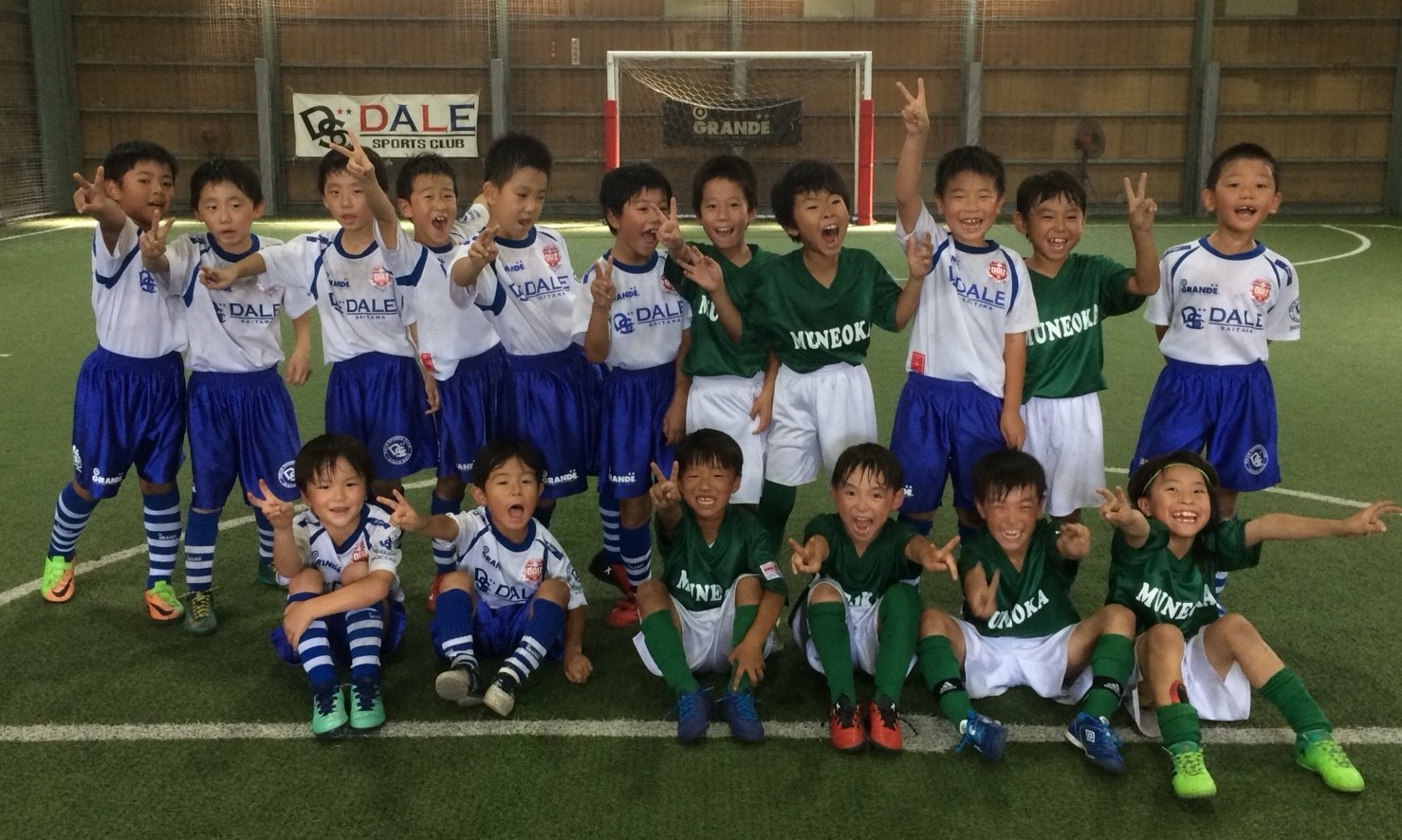 9/17(祝月)サッカースクール交流戦を開催しました！