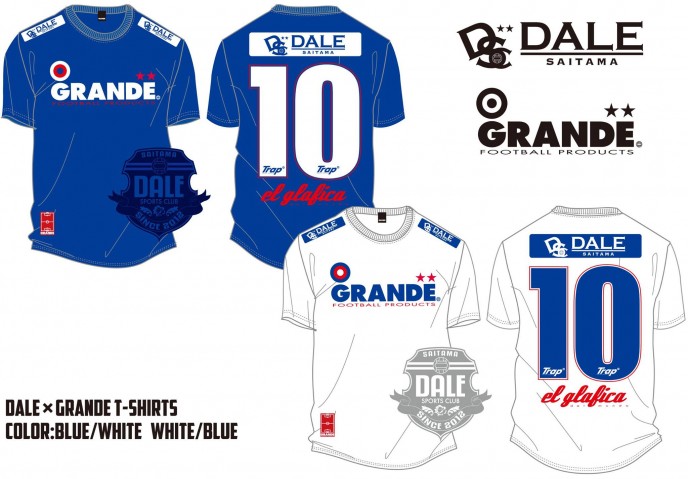 GRANDE×DALEコラボTシャツ販売のお知らせ