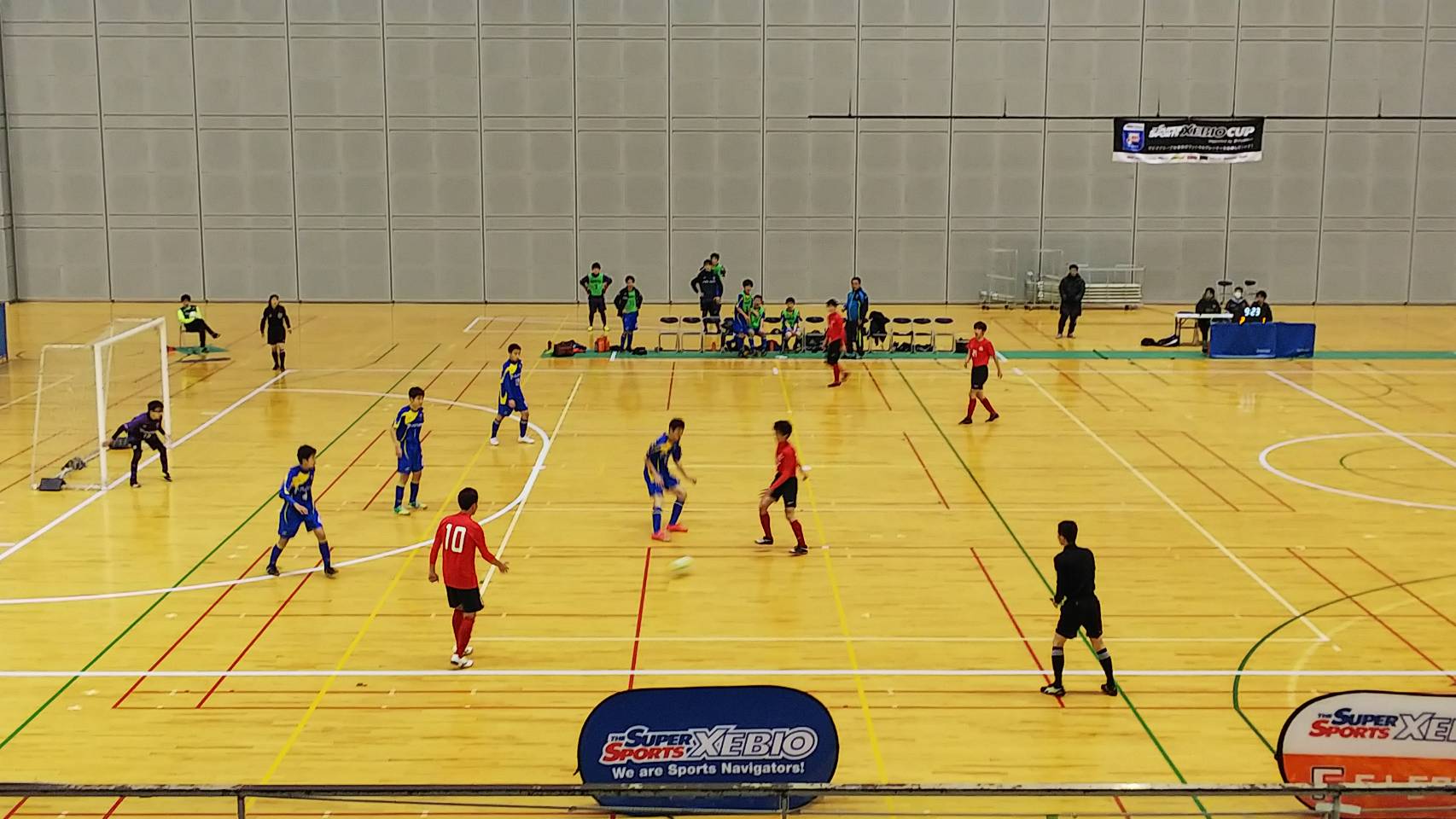 1/26（土）フットサルXEVIO CUP U-18埼玉県大会　試合結果