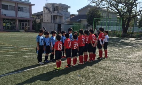 11月6日（日)サッカーU－12トレーニングマッチレポート
