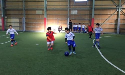 11月23日U-12交流戦プレー写真2
