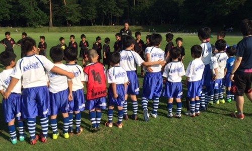 6/18（土）サッカーU-12チームがトレーニングマッチを行いました。