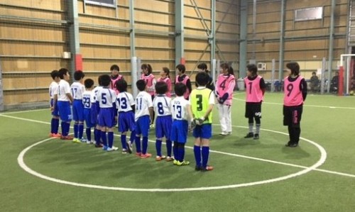 4月5日（水）デールU-12　VS　デールレディース TM開催