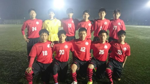 12/23(祝) サッカーＵ-18 / 公式戦［対ACフツーロ］試合結果