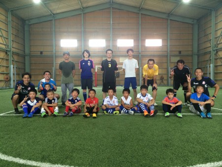 8/9(日)親子サッカー開催