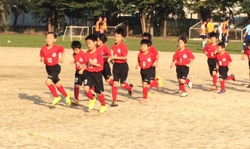 11月13日（日)サッカーU－12トレーニングマッチレポート