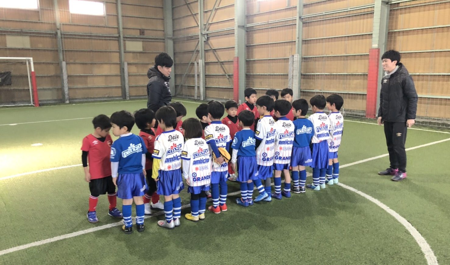 サッカースクール生対象［交流戦U-9/U-6］開催しました