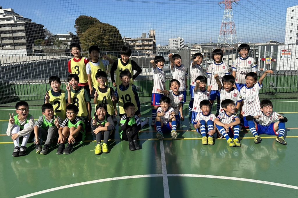 11月17日(日)U-6,8,10スクール生交流戦開催しました