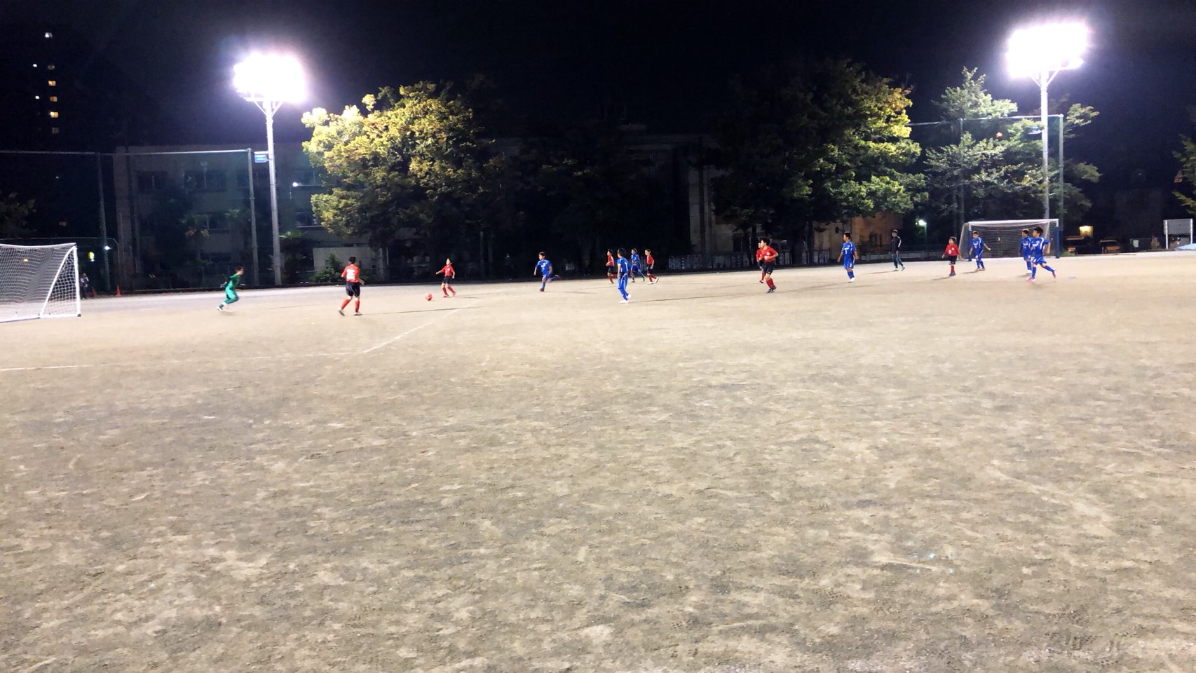 10/14（日）U-12チーム（小3・小4）トレーニングマッチ結果