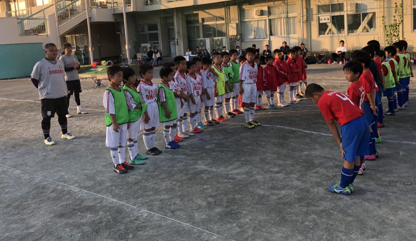 10/28（日）U-12［小3,小2］トレーニングマッチ結果