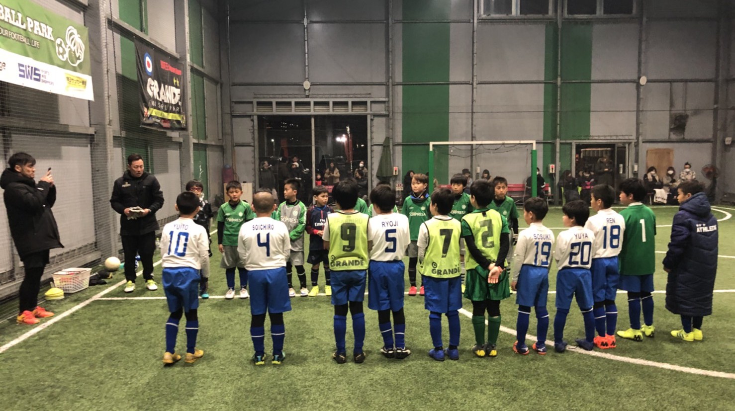 2/16 （土）U-10（小3.4）トレーニングマッチVSソルプレッサ