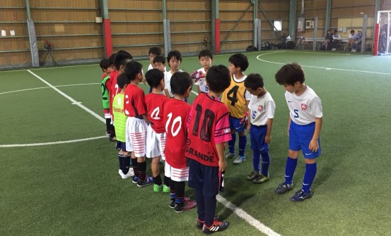 10/9（祝）サッカーU-12（小2以下）トレーニングマッチ結果