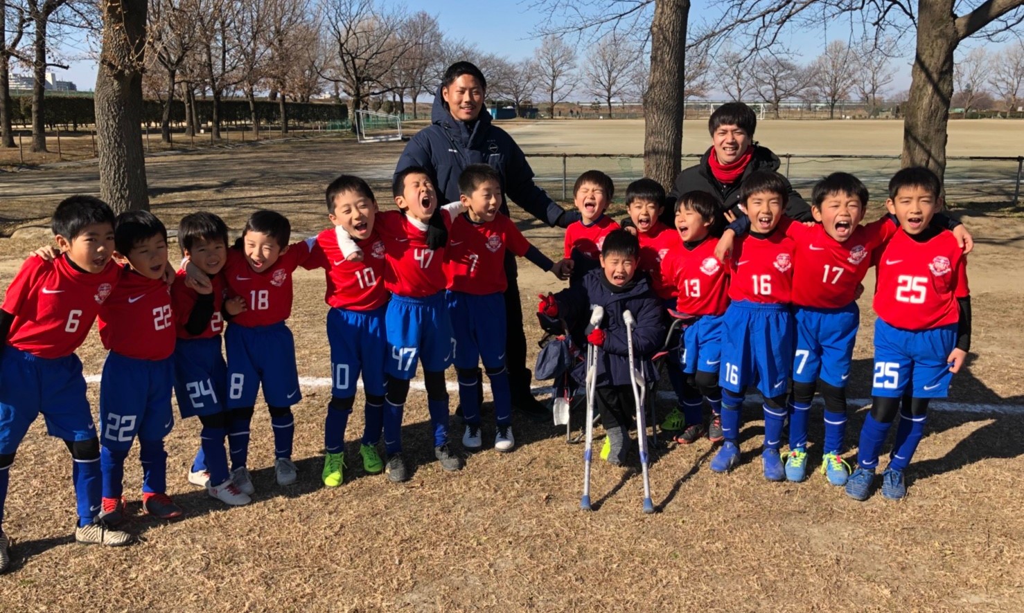 1/14(祝)サッカーU-8ネクスト・トレーニングマッチ結果