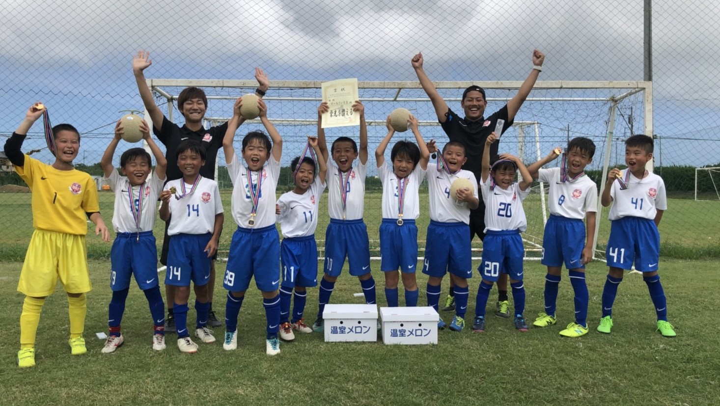 7/29（日）波崎グリーンサッカーフェスティバルU-10優勝！