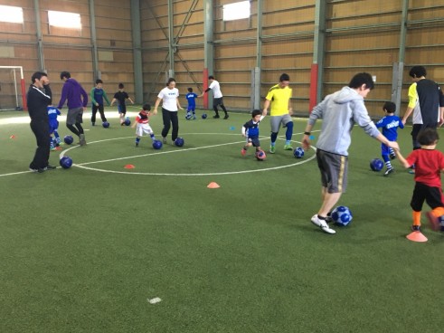 親子サッカー教室