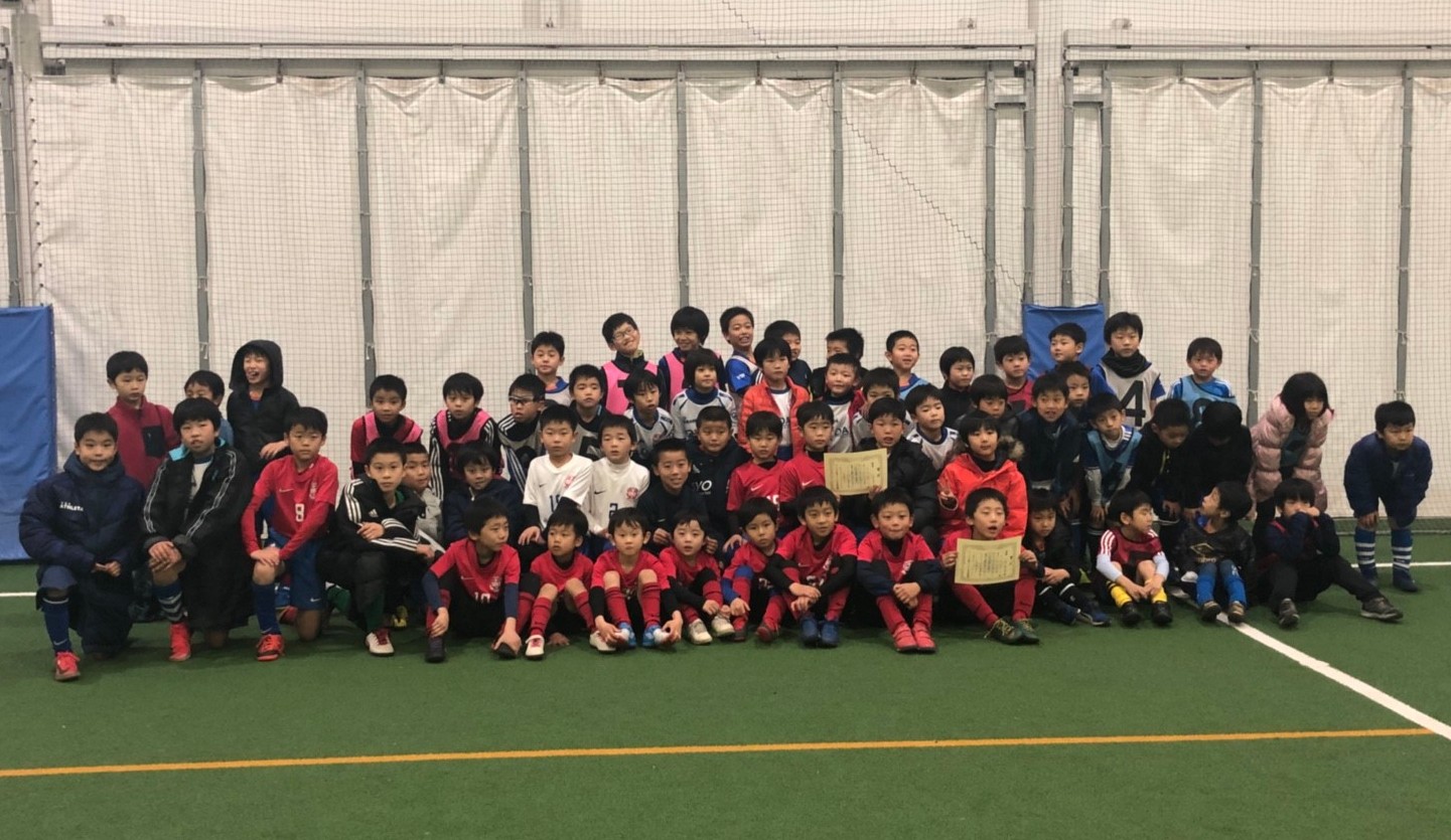 12/23（日）キッズ大陸Jr.サッカー交流戦に出場しました。