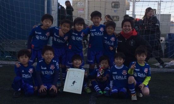 12/10(日)幼児サッカー大会『BUDDY CUP』に出場！
