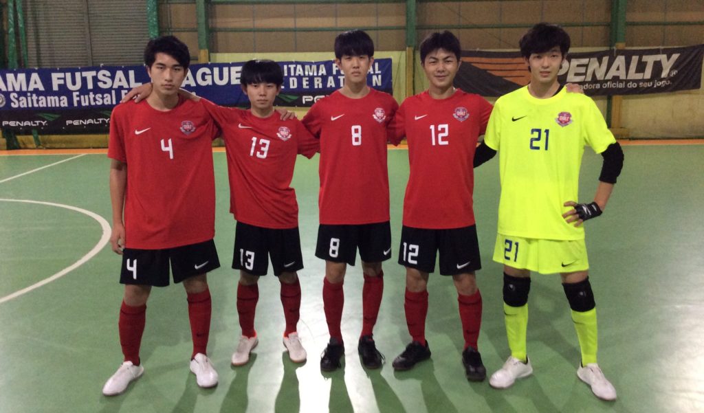 埼玉県U-18フットサルリーグ第2節 [試合結果]